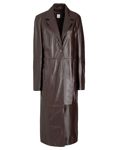 8 by YOOX Coat LEATHER SINGLE-BREASTED MAXI COAT
100% Lambskin