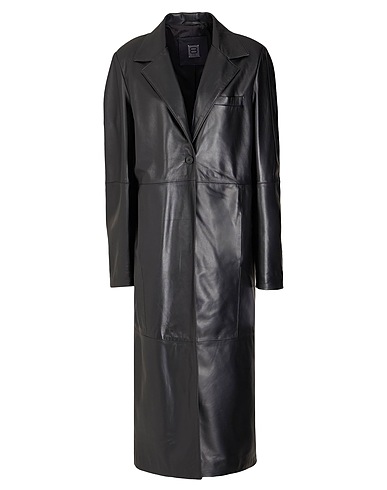 8 by YOOX Blouson en cuir LEATHER SINGLE-BREASTED MAXI COAT
100% Cuir d'agneau