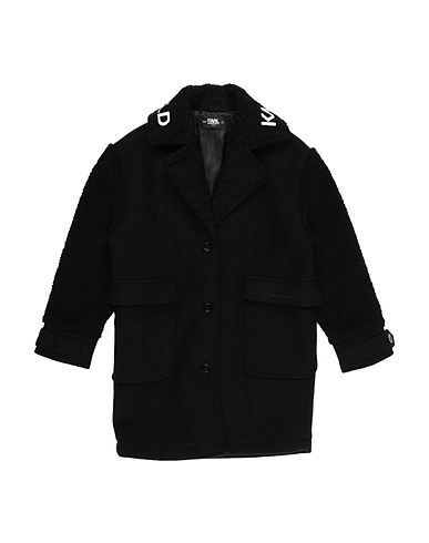 KARL LAGERFELD Coat Black 70% Polyester, 30% Wool