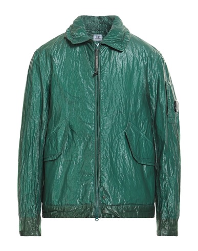 C.P. COMPANY Jacket Emerald green 100% Polyamide