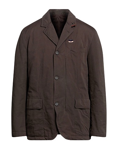 TWIN D.d.M. Jacket Brown 66% Polyester, 22% Cotton, 12% Nylon