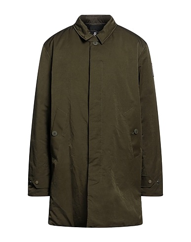 BOMBOOGIE Cappotto Verde scuro 56% Poliestere, 24% Poliammide, 20% Cotone