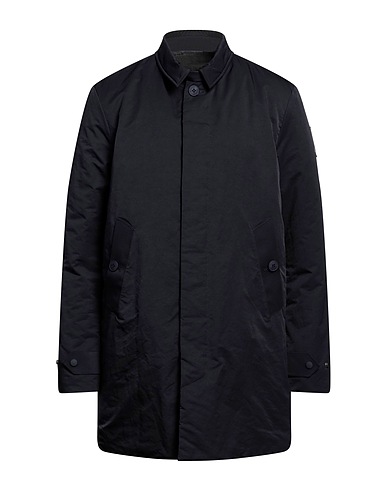 BOMBOOGIE Coat Midnight blue 56% Polyester, 24% Polyamide, 20% Cotton