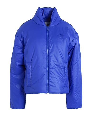 ADIDAS ORIGINALS Jacket DUVET SHRT COAT Bright blue 100% Recycled polyamide