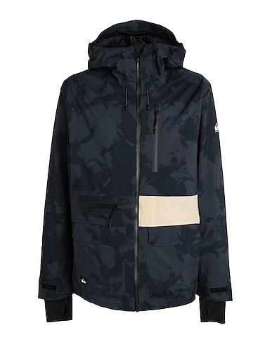 QUIKSILVER Giubbotto QS Giacca snow S Carlson Stretch Quest Jk 
 Verde scuro 100% Poliestere
