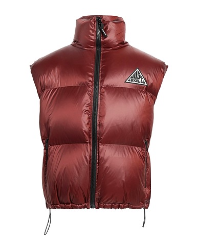 JUST CAVALLI Shell jacket Brick red 100% Polyamide