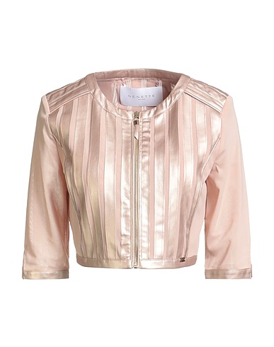 NENETTE Jacket Beige 100% Polyurethane, Polyester