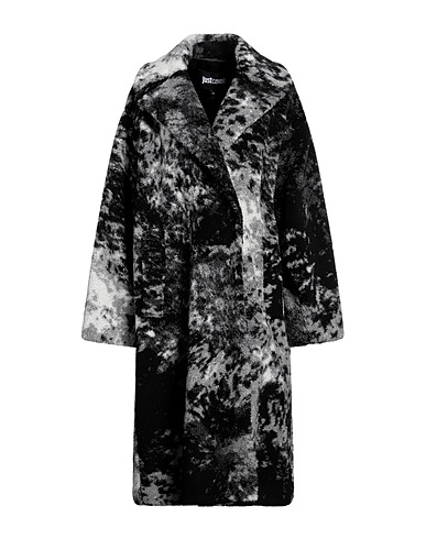 JUST CAVALLI Kunstpelz Schwarz 53% Acryl, 47% Polyester