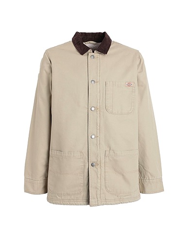 DICKIES Jacket DUCK HIGH PILE FLCE LINE CHORE JCKT
 Beige 100% Cotton