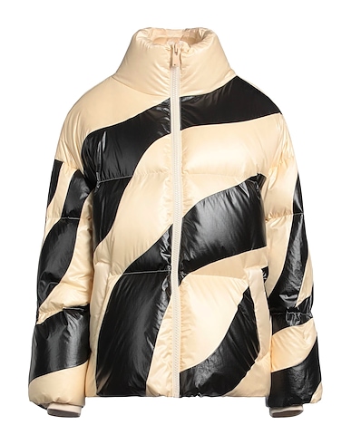 JUST CAVALLI Shell jacket Cream 100% Polyamide, Polyurethane