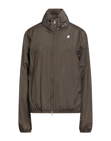 K-WAY Jacket Dark green 100% Polyamide