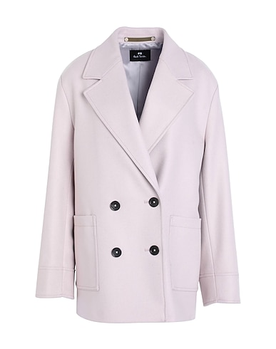 PS PAUL SMITH Coat 67% Wool, 26% Polyamide, 7% Cashmere