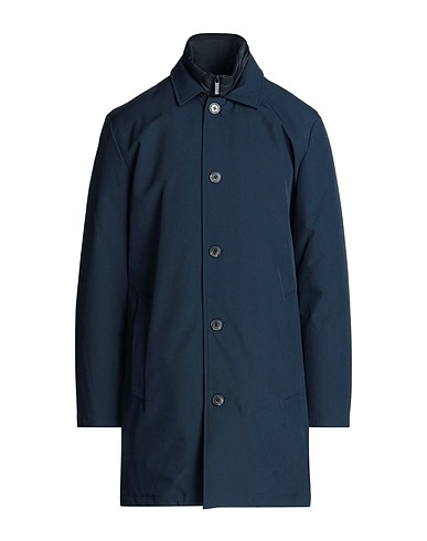 SELECTED HOMME コート ミッドナイトブルー リサイクルポリエステル 92% / ポリウレタン 8%