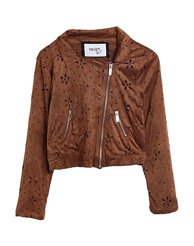 RELISH Jacke Braun 95% Polyester, 5% Elastan