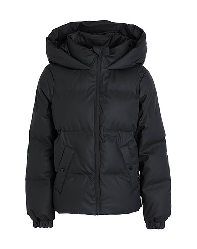 VERO MODA Steppjacke Schwarz 100% Polyester, Polyurethan Beschichtet