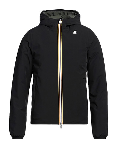 K-WAY Jacke Schwarz 92% Nylon, 8% Elastan