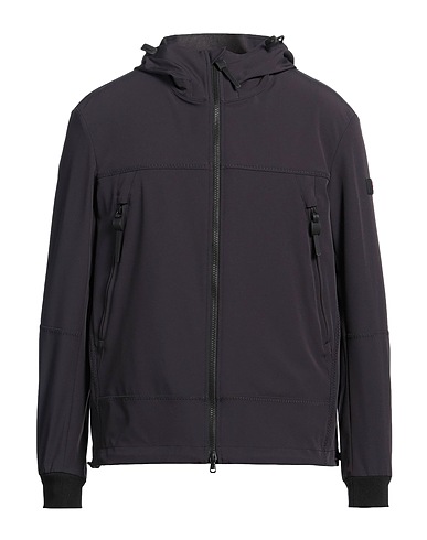 PEUTEREY Jacket Midnight blue 51% Polyamide, 42% Polyester, 7% Elastane