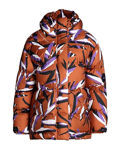 ADIDAS by STELLA McCARTNEY Shell jacket Brown 100% Recycled polyester