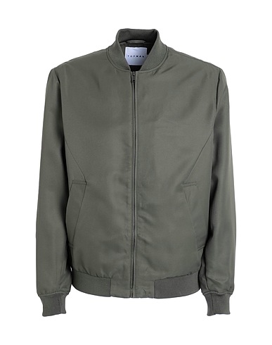 TOPMAN Cazadora Verde militar 100% Poliéster