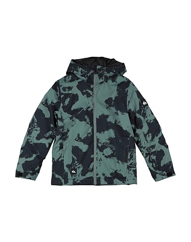 QUIKSILVER Shell  jacket Giacca snow Mission Printed Youth Jk 
 Military green 100% Polyester