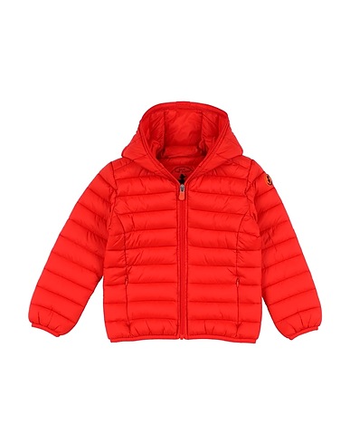 SAVE THE DUCK Piumino Rosso pomodoro 100% Nylon