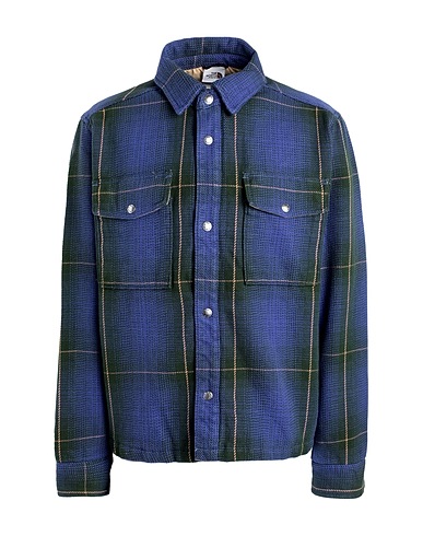THE NORTH FACE Checked shirt M VALLEY TWILL UTILITY
 Purple 100% Cotton
