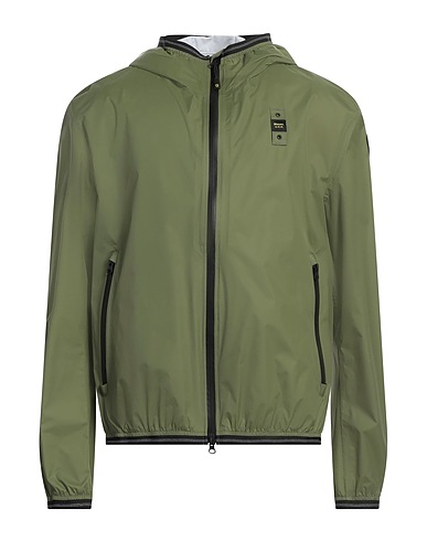 BLAUER. Giubbotto Verde militare 100% Poliammide