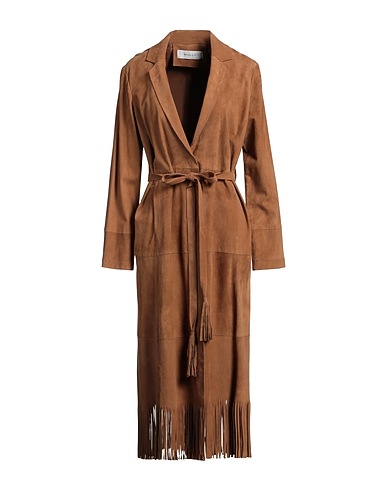 BULLY Full-length jacket Light brown 100% Lambskin