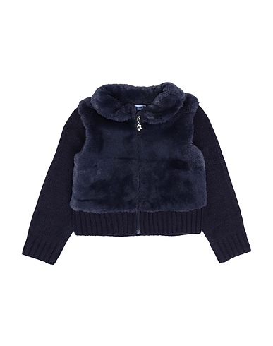 MAYORAL Teddy Coat Midnight blue 70% Acrylic, 30% Polyester