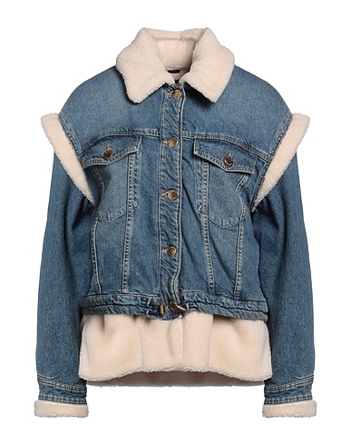 PINKO Denim jacket Blue 100% Cotton