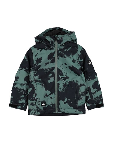 QUIKSILVER ブルゾン Giacca snow Mission Printed Youth Jk 
 ミリタリーグリーン ポリエステル 100%