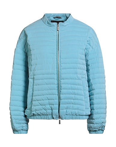 MOORER Shell  jacket Turquoise 60% Polyamide, 40% Polyester