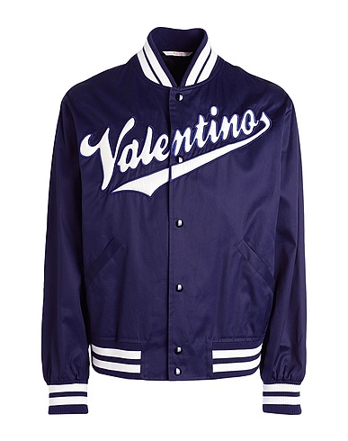 VALENTINO GARAVANI Jacket 100% Cotton, Polyamide, Elastane