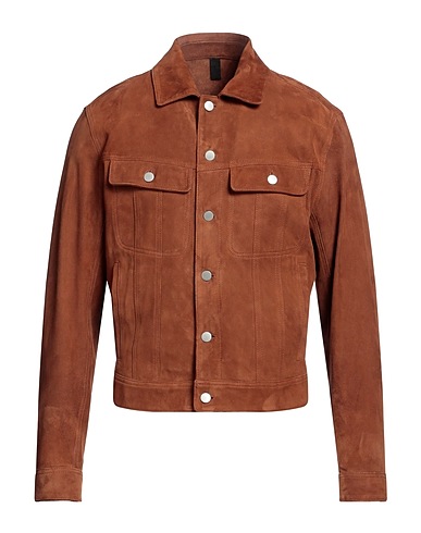 TAGLIATORE Jacket Brown 100% Lambskin