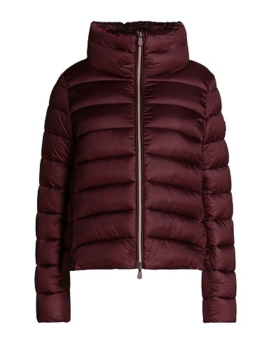 SAVE THE DUCK Shell jacket ELSIE Burgundy 100% Nylon