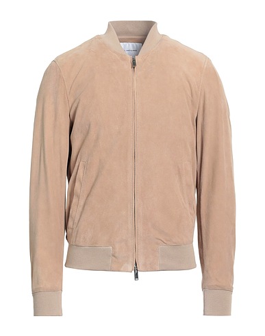 TAGLIATORE Bomber Beige 100% Pelle di agnello, Cotone, Poliammide, Elastan