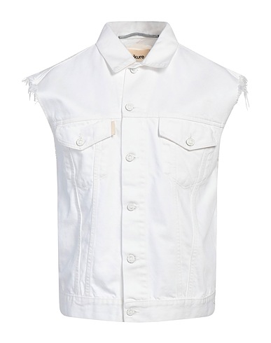 HAIKURE Denim jacket White 100% Cotton