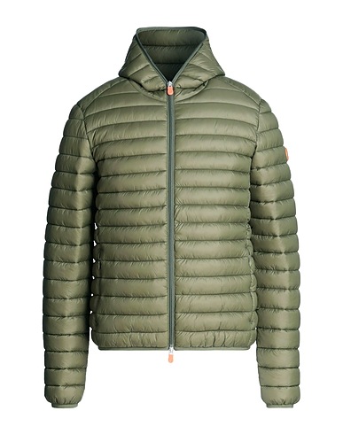 SAVE THE DUCK Shell jacket donald Military green 100% Nylon