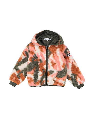 AIGLE Teddy Coat Pink 100% Polyester, Elastane