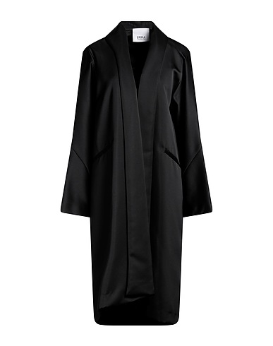 ERIKA CAVALLINI Full-length jacket Black 100% Polyester