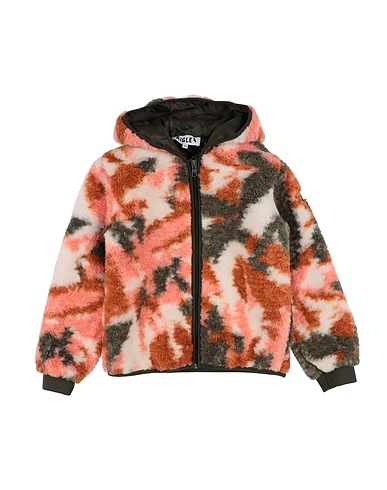 AIGLE Teddy Coat Pink 100% Polyester, Elastane