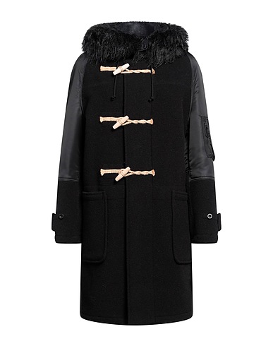 JUNYA WATANABE COMME des GARÇONS コート ブラック ウール 90% / ナイロン 10%