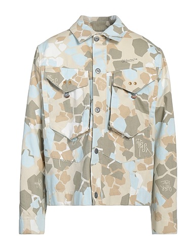 OBJECTS IV LIFE Denim jacket Beige 100% Cotton
