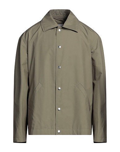 JIL SANDER Jacket Military green 100% Cotton