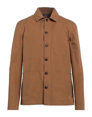 DRUMOHR Solid colour shirt Brown 100% Cotton