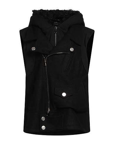 MASSIMO SABBADIN Biker jacket Black 100% Cotton