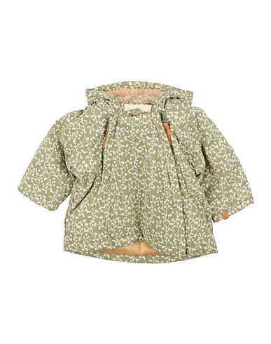LIL' ATELIER Jacket Sage green 50% Polyester, 37% Cotton, 13% Polyamide