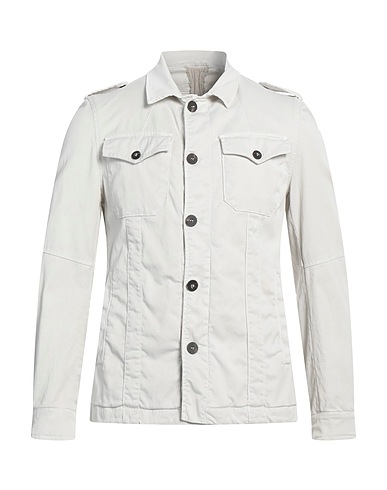 MESSAGERIE Camicia tinta unita Avorio 60% Lyocell, 38% Cotone, 2% Elastan