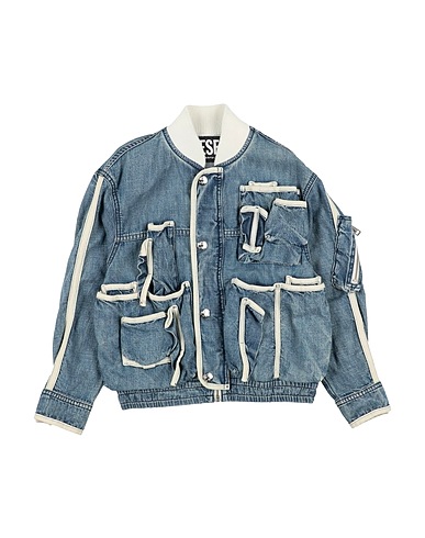 DIESEL Denim jacket Blue 100% Cotton