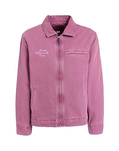 GUESS Jacket Mauve 100% Cotton
